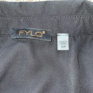 Fylo button down black/white
